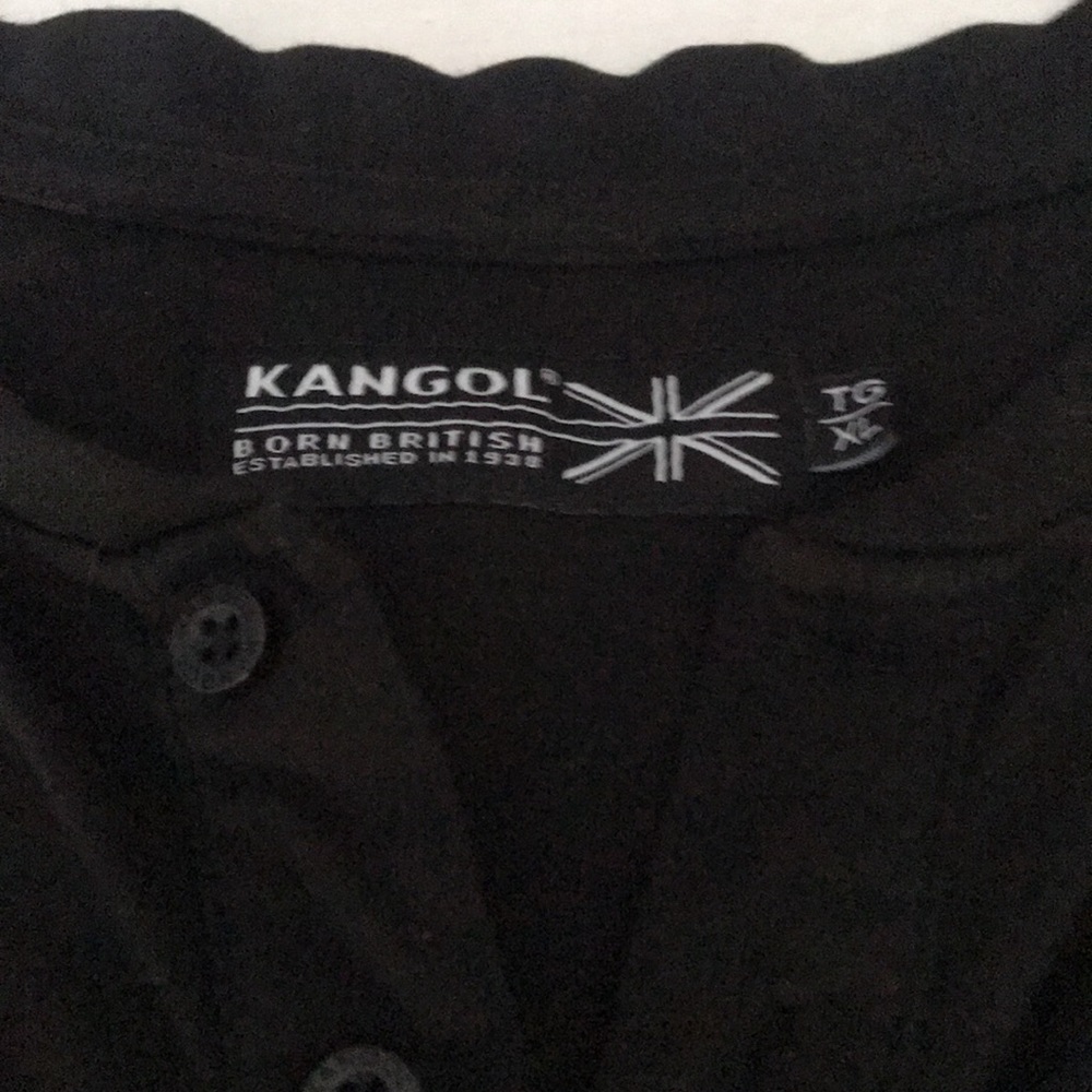 Kangol Mens Button down Tee - Picture 2 of 6